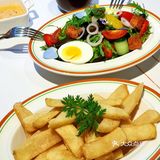 等于人均不到百元，俩人吃得很好