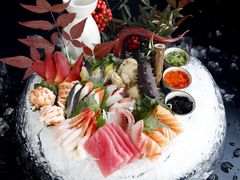 生鱼片拼盘-万达文华酒店·48F云端窗景美食汇自助餐厅