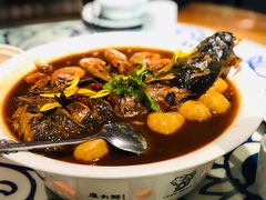 招牌鱼双宝捞饭-卢大鲜鱼头捞饭(美利广场店)