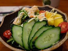 芒果鲜虾奶油沙拉-江户家日本料理(淮海路店)