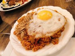 金枪鱼辣白菜炒饭-韩流热风(桥东街店)