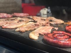 -原住民美食石板烤肉山猪肉