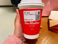 柠檬蜜桃乌龙茶-Tims天好咖啡·贝果(成都东站捷枫店)