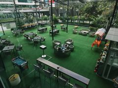 -深圳温德姆至尊酒店·大堂吧·户外花园