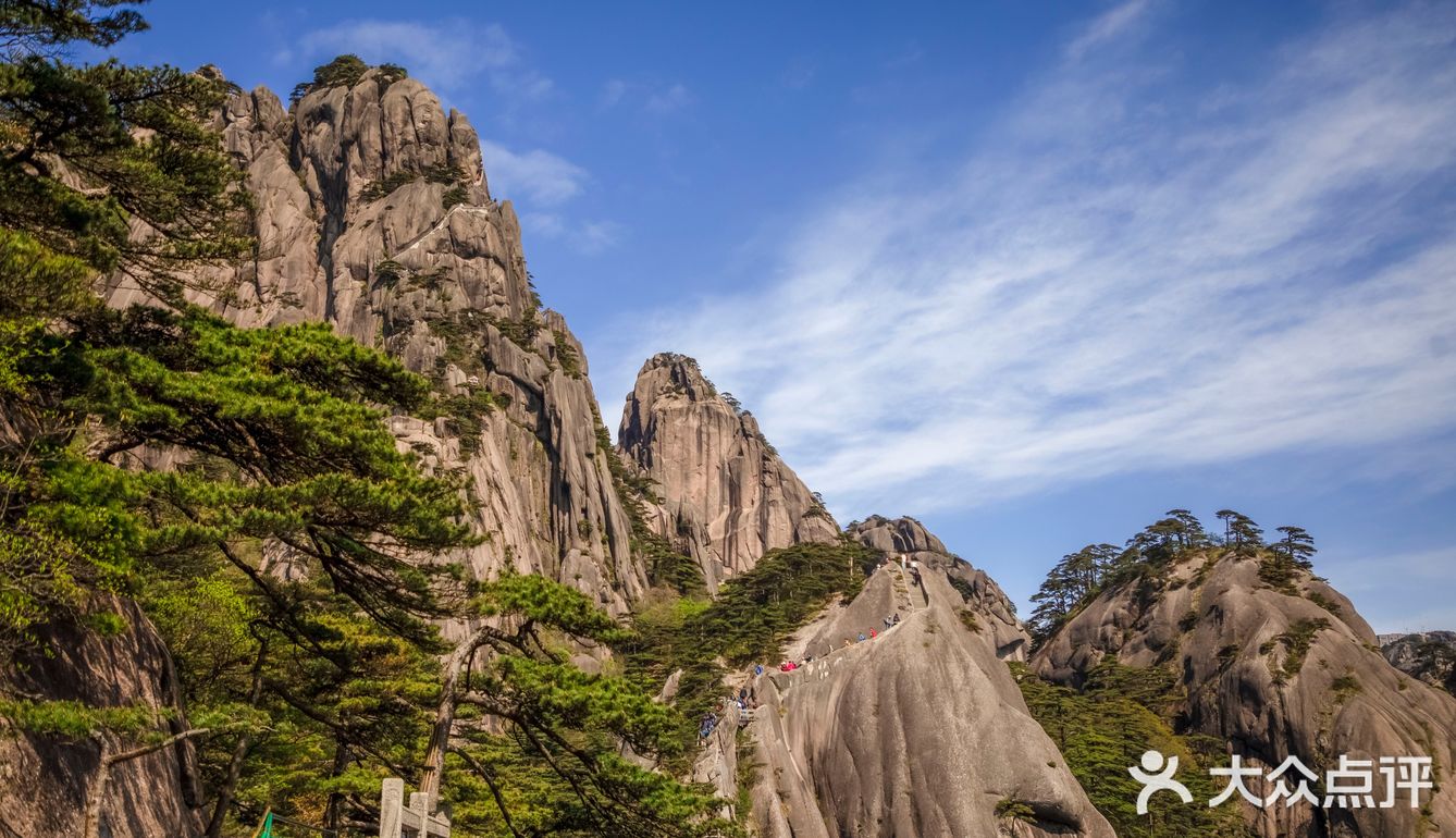 黃山 | 晴天的山頂風光無限美好