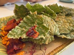 香酥桑叶-食光慢宴·安吉土菜馆