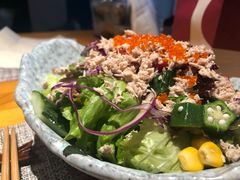 熟金枪鱼沙拉-久喜番和牛烧肉酒场(北辰三角洲店)