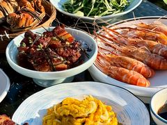 -七的湖·晚芳亭·阳澄湖农家菜·大闸蟹(莲花岛店)