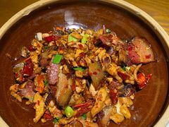 土萝卜干炒土腊肉-吃饭皇帝大(合生汇店)