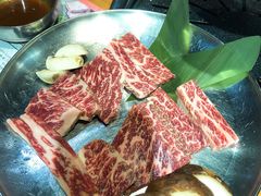 雪花原味流星上脑肉-老炉家木炭烤肉(长江国际店)