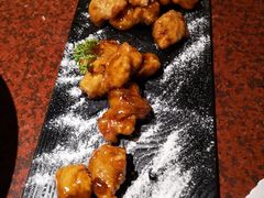 雪花糖醋里脊-绿茶餐厅(华联万柳店)