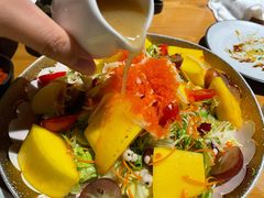 芒果蟹柳色拉-渔寿司·日本料理(艾尚天地店)