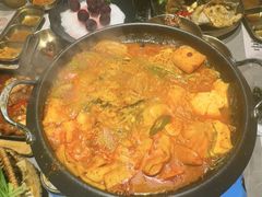 -草家酱蟹炭火烤肉店(珲春南路一店)