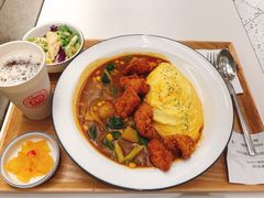 炸鸡块咖喱蛋包饭-池奈·咖喱蛋包饭(熙地港店)