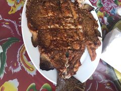 烤虹鳟鱼-何适山庄 ·可团建(水长城P2停车场店)