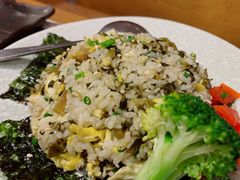蒿菜鸡蛋炒饭-丸藏和牛烧肉专门店(园区师惠坊店)