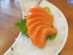挪威三文鱼刺生-青空日料烧肉烧鸟店(后湖兴业路店)