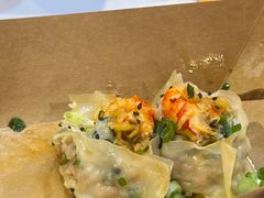 开口笑龙虾锅贴（活虾现剥）-熊记虾王·蓝龙虾(东晓南店)