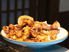 -明洞阿姨·韩式酱蟹烤肉·创意料理(三元桥店)