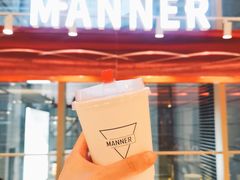 燕麦拿铁-Manner Coffee(港汇恒隆广场店)