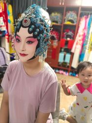 -胭脂猫京剧摄影