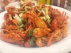 小龙虾-長壹旋转烤吧 农家鸡火锅
