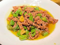 杭椒黄牛肉-新白鹿餐厅(金鹰新街口店)