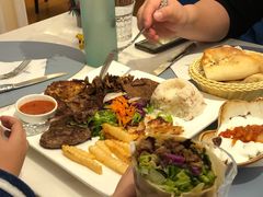 牛羊肉多纳卷烤肉卷-伊斯坦布尔土耳其清真咖啡餐厅