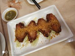 蒜香南乳炸鸡翼-盛记粥面(佐敦店)
