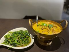 马拉盏炒通菜-大头虾越式风味餐厅(光明广场店)