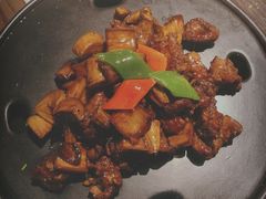 黑椒杏鲍菇牛肉粒-韵秋荷(宝山龙湖天街店)