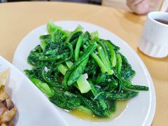 豆豉鲮鱼炒油麦菜-旺富东海大酒楼(海鲜街店)