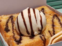 香草冰淇淋厚吐司-阿信厚吐司(曾厝垵店)