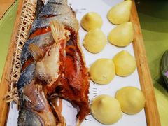 虾油海鲈鱼-山东宾馆·齐鲁苑餐厅