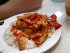 番茄猪扒饭-好好滋味茶餐厅