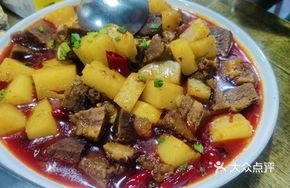 Stewed Beef with Rice Vermicelli