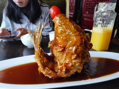 糖醋鲤鱼-老牌坊鲁菜名店(聊城美食岛店)