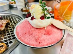 杨梅茉莉雪花冰-馥二代韩式烤肉 2세대 불고기(喷水池店)