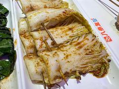 烤娃娃菜-八条友鲜货烧烤·脆皮烤鱼(石岩旗舰店)