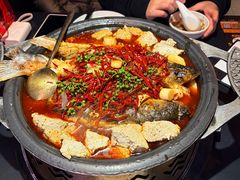 -探鱼·鲜青椒爽麻烤鱼(番禺万达店)