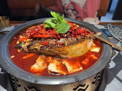 -探鱼·鲜青椒爽麻烤鱼(苏宁广场店)