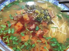 辣酱咸菜面-旺泉餐饮店·清真牛肉面馆