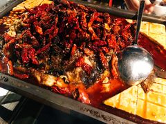 -探鱼·鲜青椒爽麻烤鱼(中天广场店)