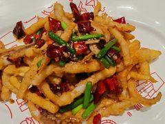 干煸鱿鱼-珊海荟海鲜楼·天津菜·海肠捞饭·皮皮虾锅贴王(佛罗伦萨店)