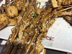 烤鸡皮串-木屋烧烤(西南角店)