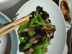莴笋炒鸡枞菌-梅飞酒家(桑园路店)