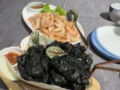 靓湾墨汁炸肉-靓湾海鲜·海景餐厅(小麦岛店)