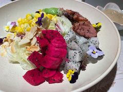 低卡鸭胸肉蔬果brunch-PARFUM FLORAL花境法餐(南京首店)