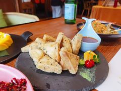 泰式芝麻煎豆腐-甜阿姨·天台花园私房菜(万松园店)