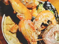 手抓海鲜蒜香奶油味-仓库南洋海鲜小排档(柳河路店)